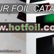 Foil Catalogue feature AUS