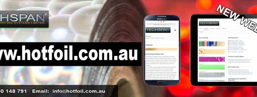 Foil Catalogue feature hotfoil AUS new website